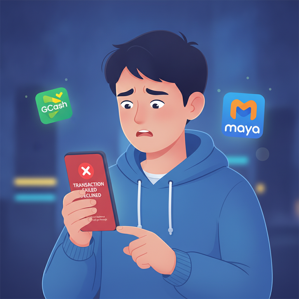 Illustration: VM Blast Failed Withdrawal: Why Your GCash or Bank Cashout Was Rejected